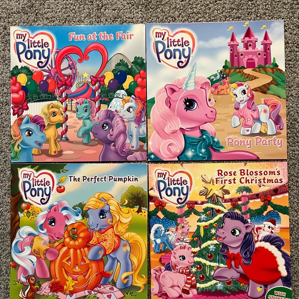 My Little Pony Storybook Set of 4